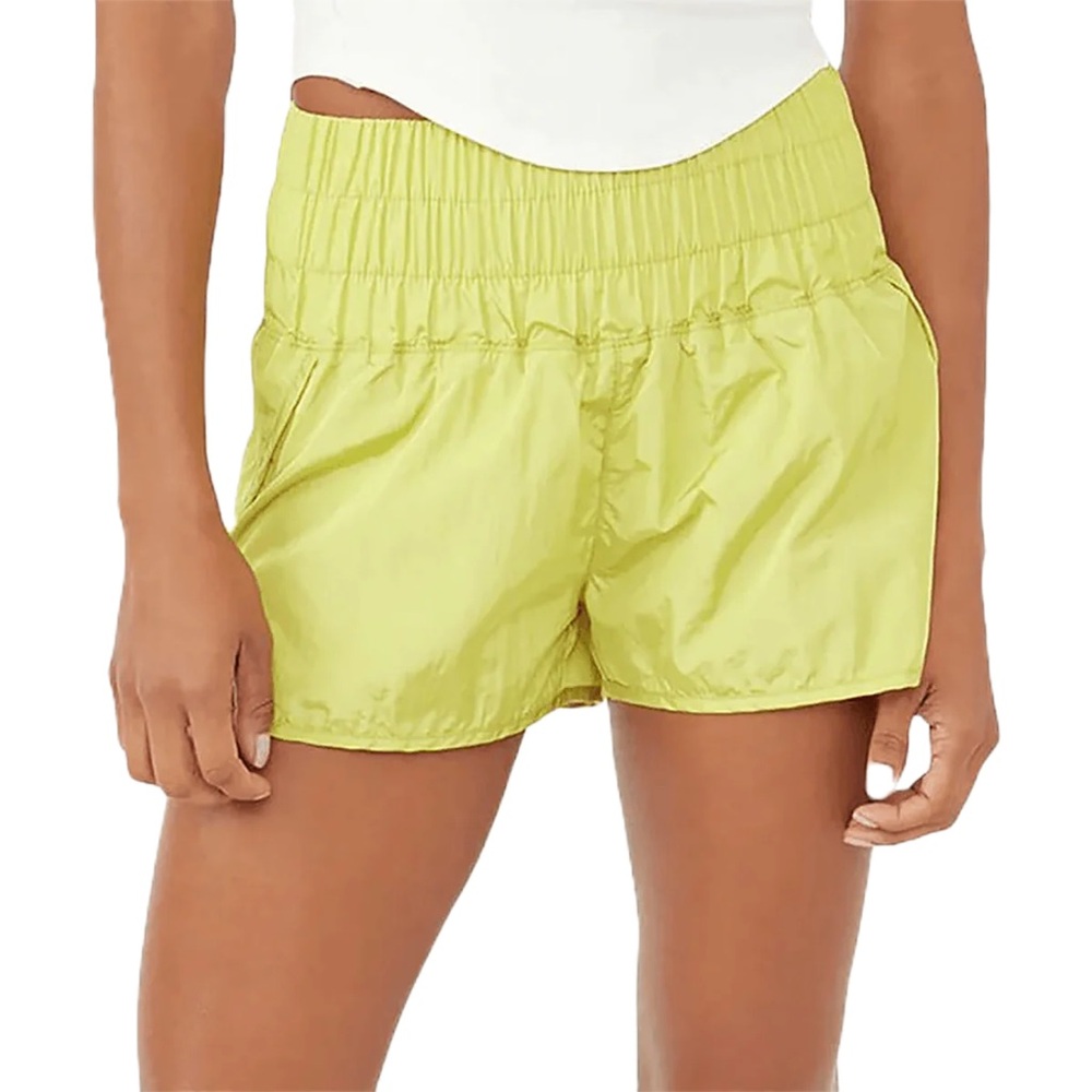 FP Movement by Free People The Way Home Lemon Shorts sz M / Medium